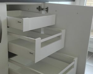 Cajones interiores Blum.
